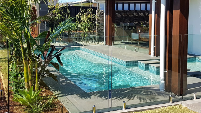 frameless glass pool fences brisbane